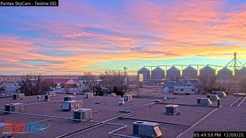 Weather camera view of Texline ISD.