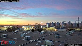 Weather camera view of Texline ISD.