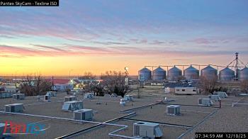 Weather camera view of Texline ISD.