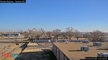 Weather camera view of Texline ISD.