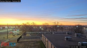 Weather camera view of Texline ISD.