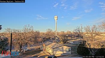 Weather camera view of Texline ISD.