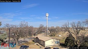 Weather camera view of Texline ISD.