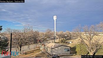 Weather camera view of Texline ISD.