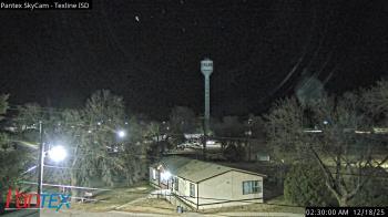 Weather camera view of Texline ISD.