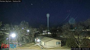 Weather camera view of Texline ISD.