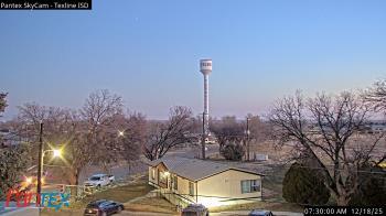 Weather camera view of Texline ISD.