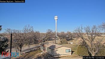 Weather camera view of Texline ISD.