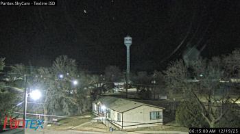 Weather camera view of Texline ISD.