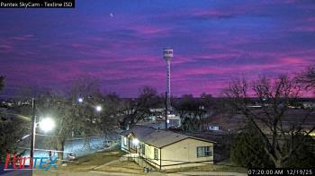 Weather camera view of Texline ISD.