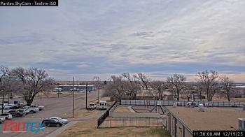 Weather camera view of Texline ISD.