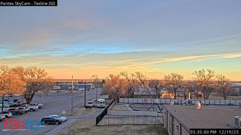 Weather camera view of Texline ISD.