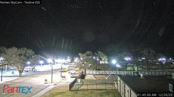 Weather camera view of Texline ISD.