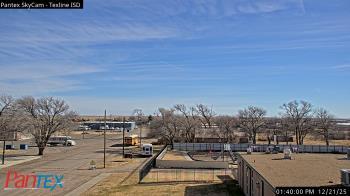 Weather camera view of Texline ISD.