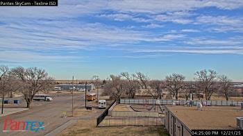 Weather camera view of Texline ISD.