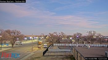 Weather camera view of Texline ISD.