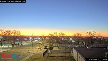 Weather camera view of Texline ISD.