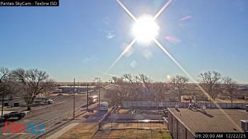 Weather camera view of Texline ISD.