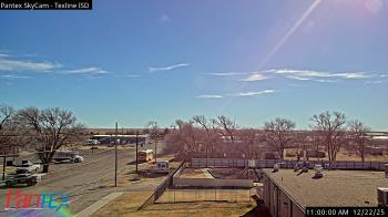 Weather camera view of Texline ISD.
