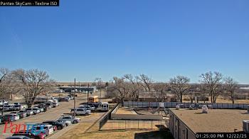 Weather camera view of Texline ISD.
