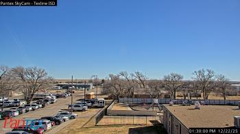 Weather camera view of Texline ISD.