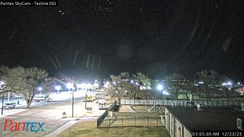 Weather camera view of Texline ISD.