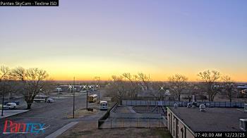 Weather camera view of Texline ISD.
