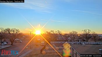 Weather camera view of Texline ISD.
