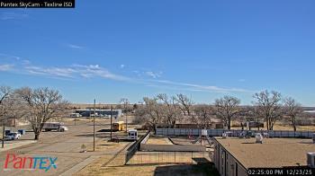 Weather camera view of Texline ISD.