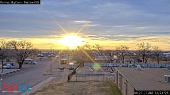 Weather camera view of Texline ISD.