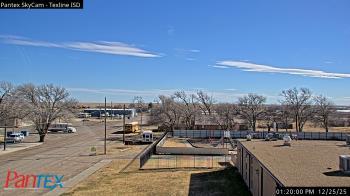 Weather camera view of Texline ISD.