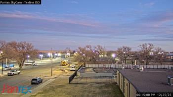 Weather camera view of Texline ISD.