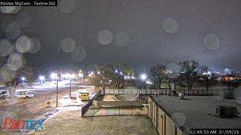 Weather camera view of Texline ISD.
