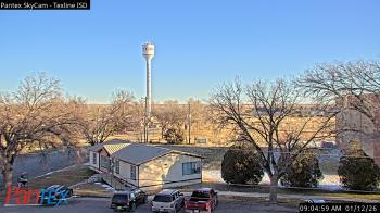 Weather camera view of Texline ISD.
