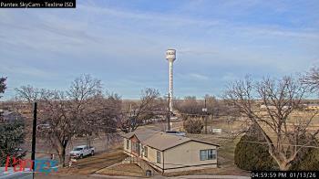 Weather camera view of Texline ISD.
