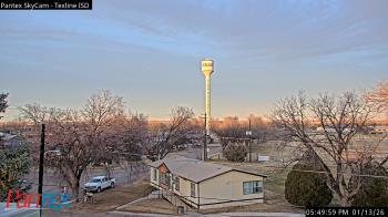 Weather camera view of Texline ISD.