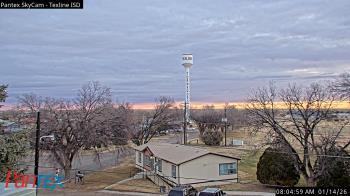 Weather camera view of Texline ISD.