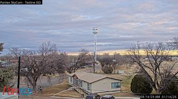 Weather camera view of Texline ISD.