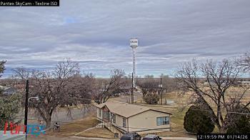 Weather camera view of Texline ISD.