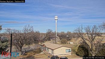 Weather camera view of Texline ISD.