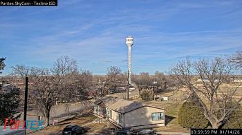 Weather camera view of Texline ISD.
