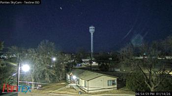Weather camera view of Texline ISD.