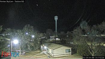 Weather camera view of Texline ISD.