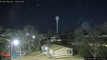 Weather camera view of Texline ISD.