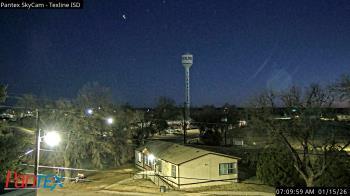 Weather camera view of Texline ISD.