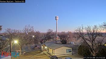 Weather camera view of Texline ISD.