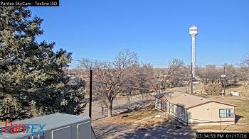 Weather camera view of Texline ISD.