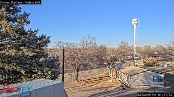 Weather camera view of Texline ISD.