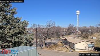 Weather camera view of Texline ISD.