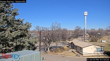 Weather camera view of Texline ISD.